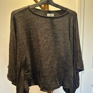Lou & Grey Charcoal Gray Sweatshirt